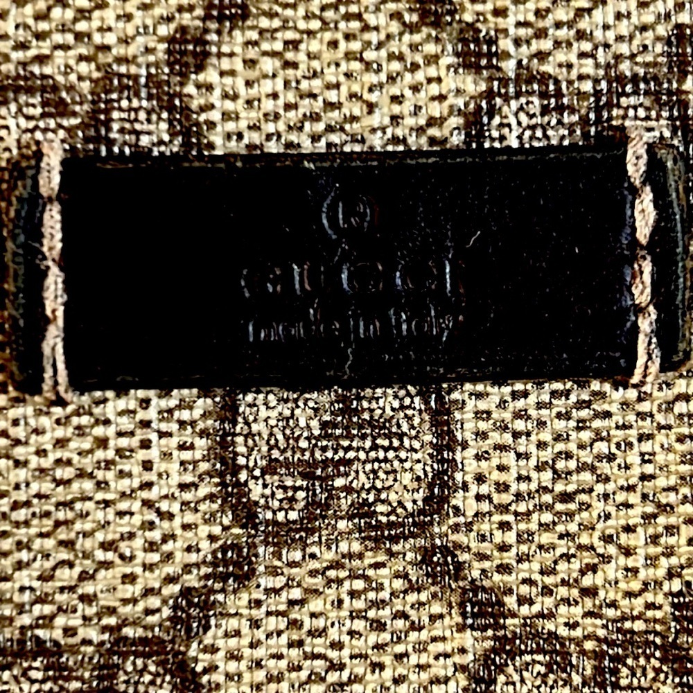 AUTHENTIC GUCCI GG SUPREME LARGE MESSENGER BAG BROWN COLOR - Picture 6 of 12